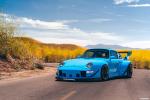 Porsche 911 Blue by RWB 2019 года